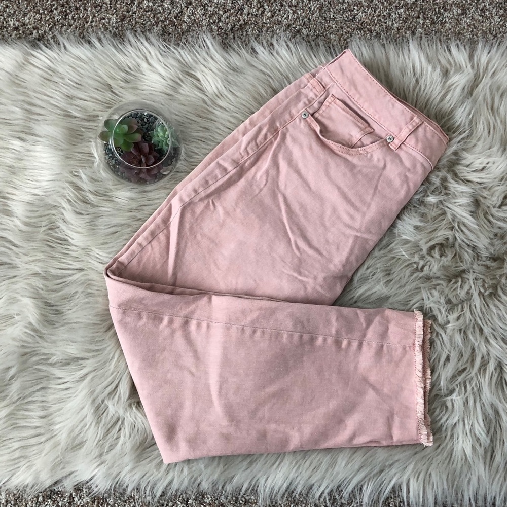 Fringe bottom pants